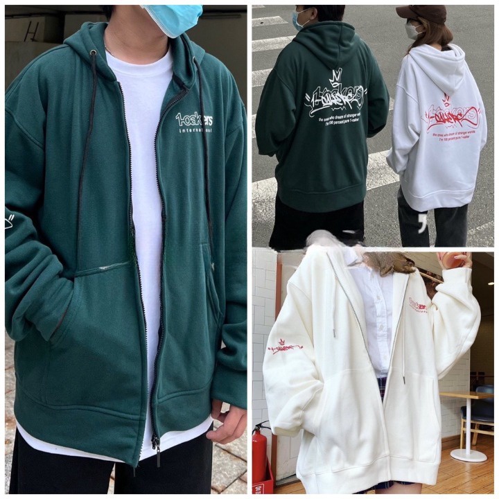 Áo Hoodies 1OAKERS Chất Nỉ Ngoại , Áo Khoác Nam Nữ unisex Mũ Rộng 2022