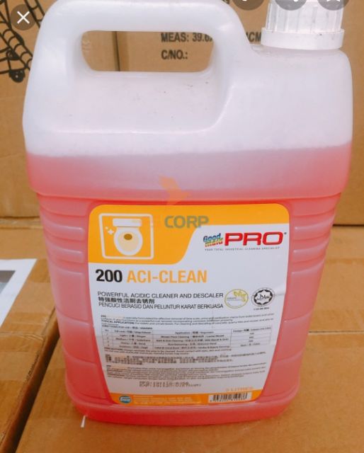 Hóa chất tẩy rửa vết ố vàng, gỉ sét Goodmaid G200 -Acid Clean can 5L.