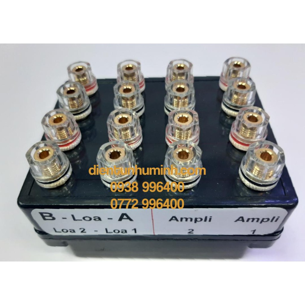 BỘ CHUYỂN CẦU LOA / AMPLY 2 KÊNH