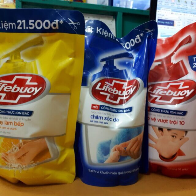 Nước rửa tay lifebuoy túi 400g