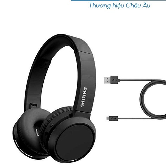 [Mã ELMALLAPR1 giảm 7% đơn 499K] Tai nghe Philips TAH4205BK/00, Màu đen, Bluetooth, Chính hãng phân phối.