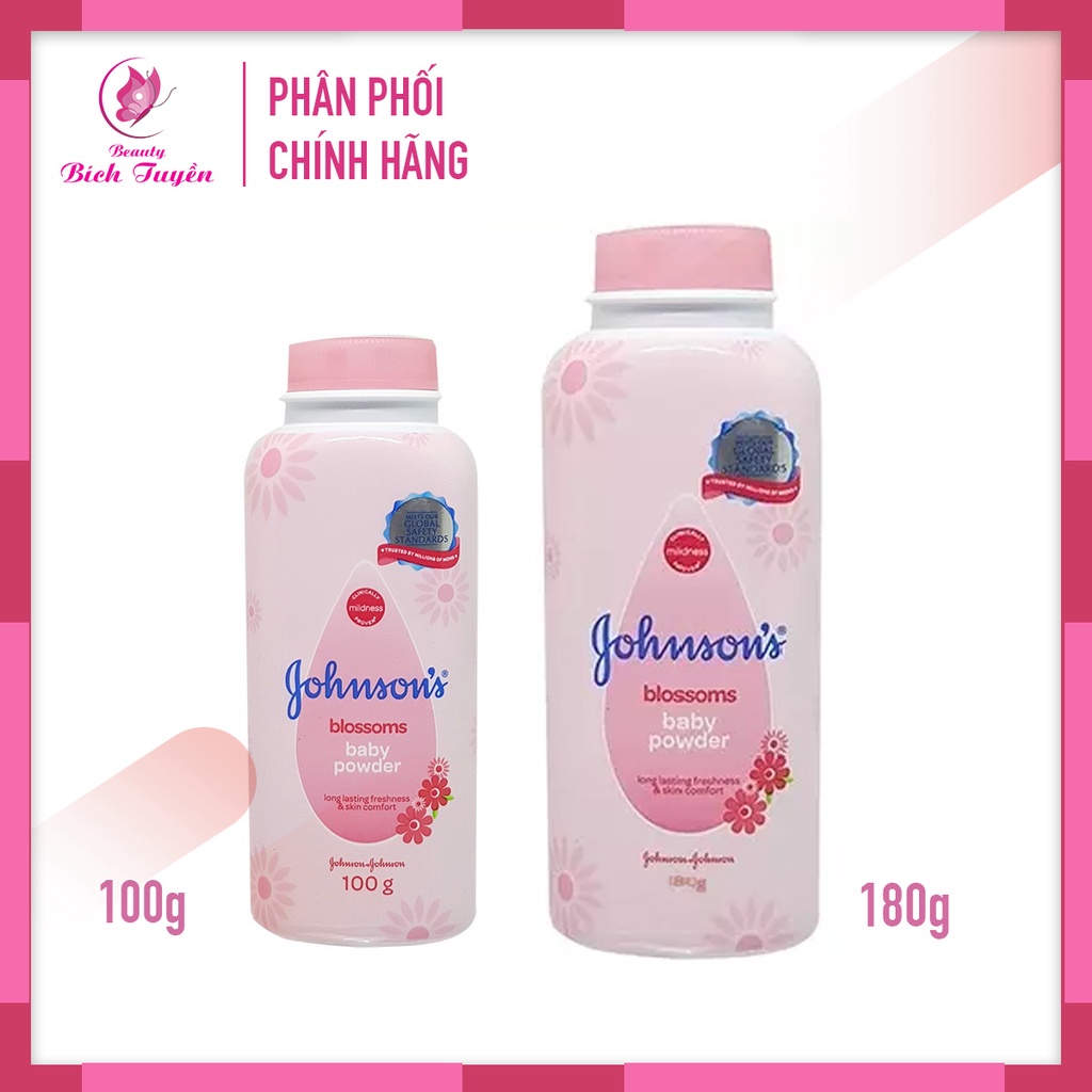 Phấn Rôm Johnsons Blossoms Baby Powder Thái Lan 100g-180g