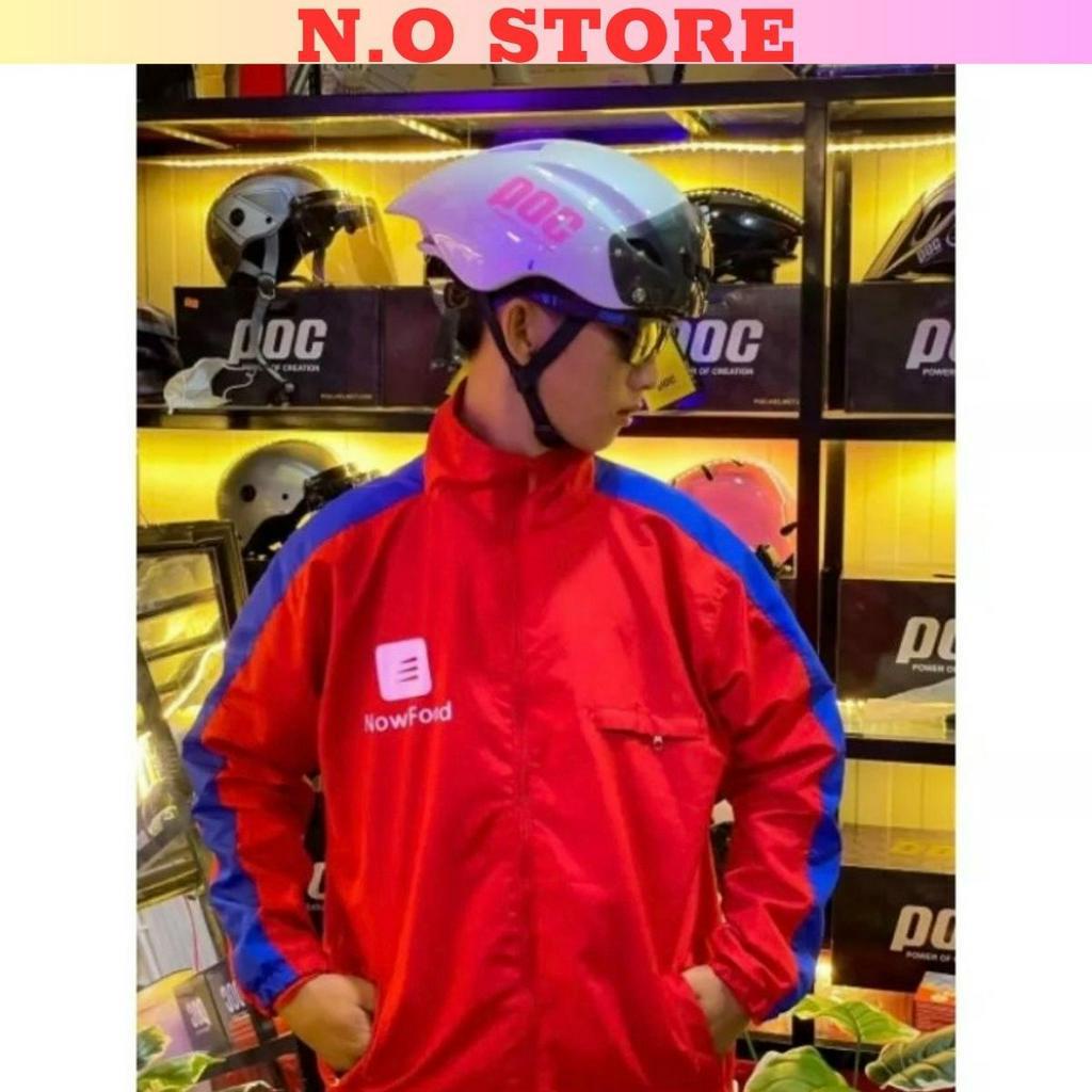 Áo khoác dù fom rộng cổ đứng chất dù 2 lớp dày dặn mẫu mới giá rẻ N.O_STORE