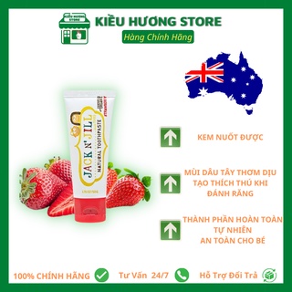 Kem đánh răng hữu cơ cho bé Jack N' Jill của Úc 50g