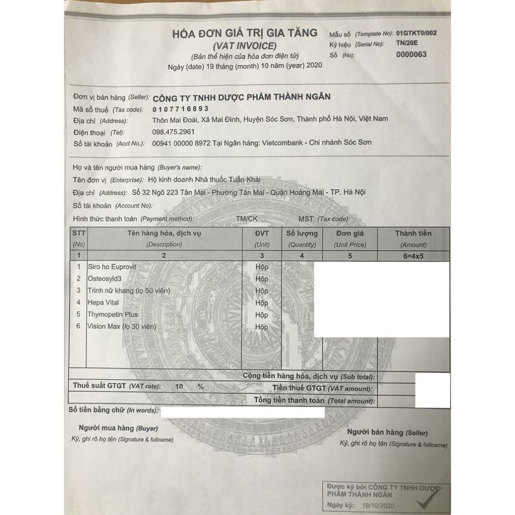 [CHÍNH HÃNG ] CANXI OSTEOSYL - D3 Bổ Sung CANXI Cho Trẻ Em Và Người Lớn - Hộp 30 Viên