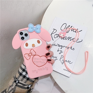 Ốp iphone cute melody - ốp lưng silicon mèo 6/6s/6plus/6s plus/7/8/7plus/8plus/x/xs/xs max/11/11pro max