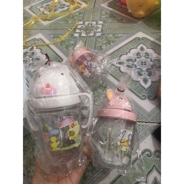 Bình hút tập uống nước hàng chuẩn việt Nhật