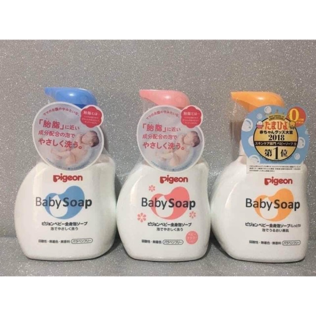 Sữa tắm Pigeon Baby Soap – Nhật Bản
