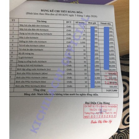 Túi nhai ăn dặm chống hóc 3 giai đoạn Kichi kèm dây đeo cho bé