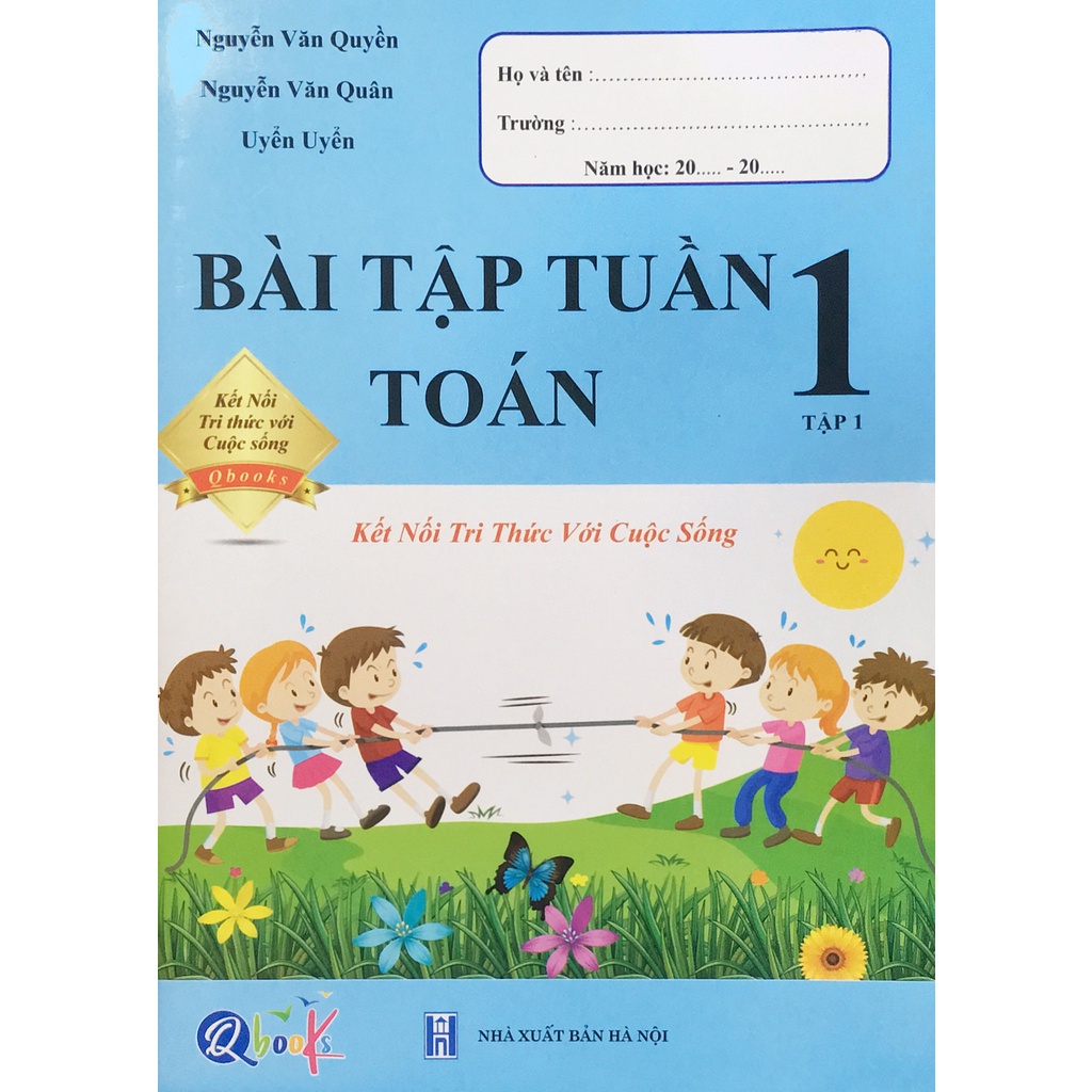 Sách - Bài tập tuần toán 1 - Tập 1 (Kết nối tri thức với cuộc sống)