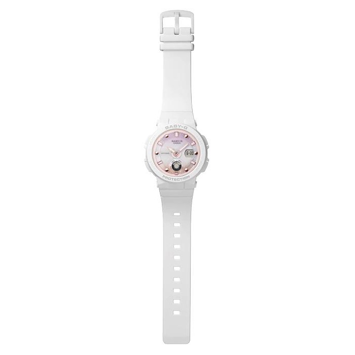 Đồng hồ casio nữ dây nhựa BABY-G BGA-250-7A2DR chính hãng