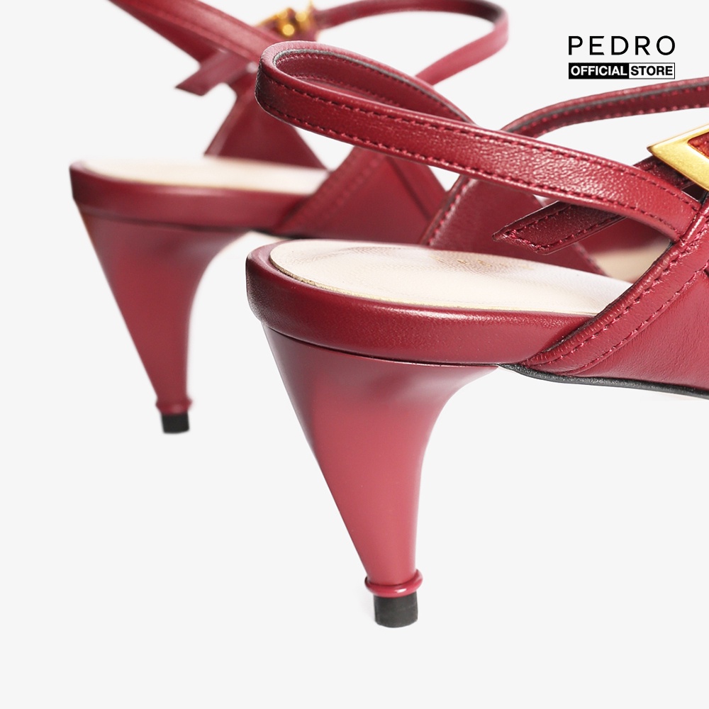 PEDRO - Giày cao gót Leather Ankle Strap PW1-26220041-45