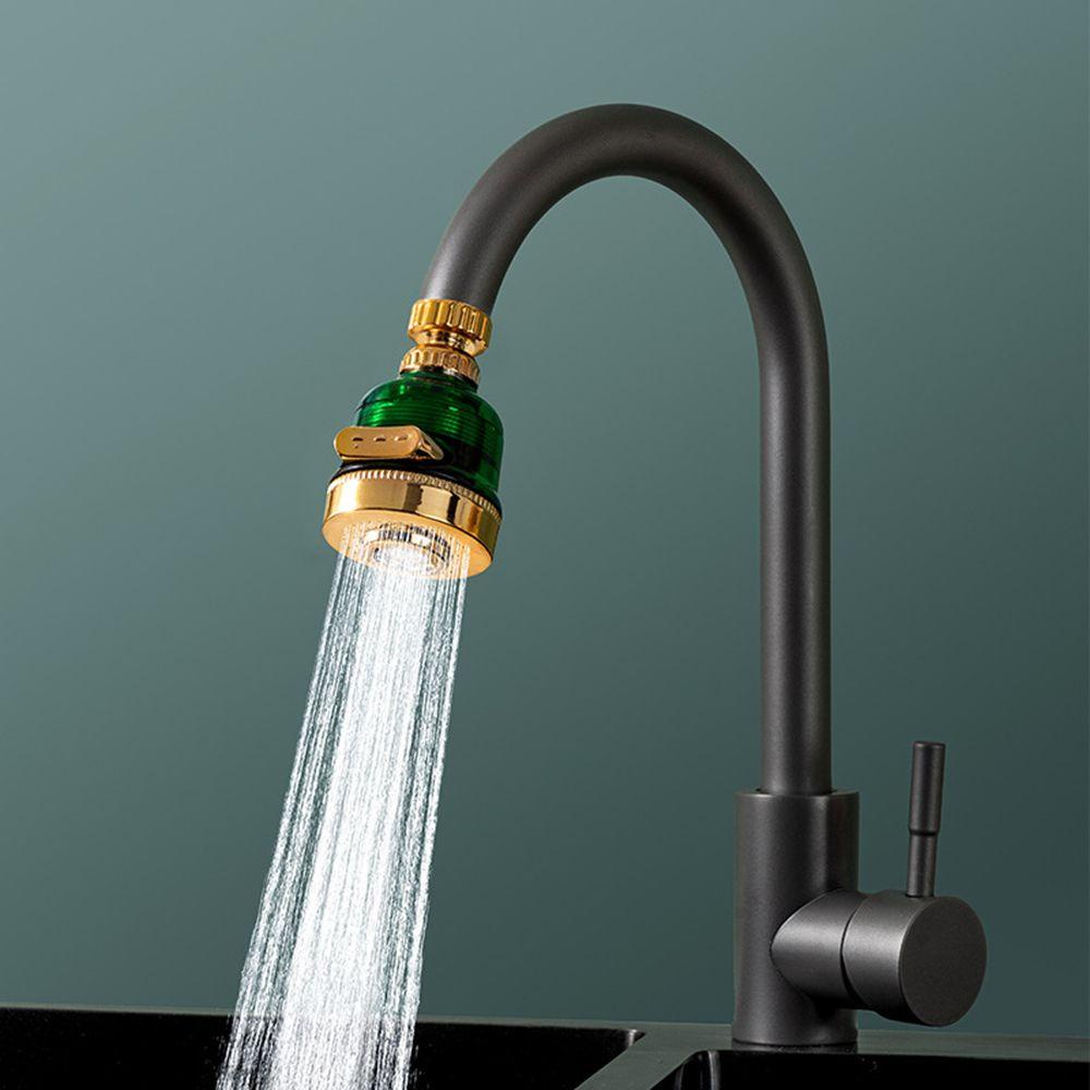 PISTA Vòi Nước Nhà Bếp Xoay 360 Độ Sang Trọng 3 Chế Độ° Đầu Vòi Lọc Nước Chống Bắn Tung Tóe Dạng Xoay Tiện Lợi