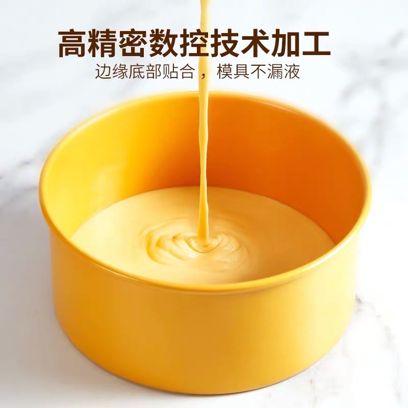 (CÓ SẴN) Khuôn tròn đế rời vàng