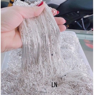 Dây chuyền bạc nữ - dây chuyền hộp bạc 925