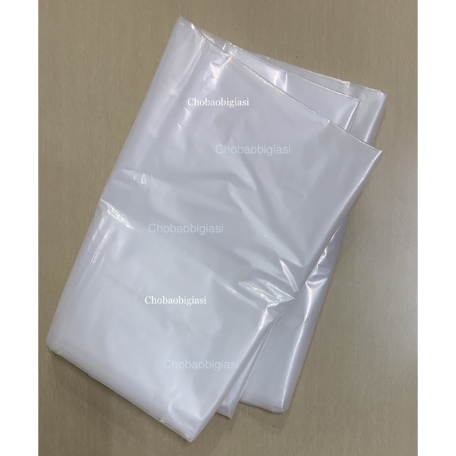 {Giá sỉ 10kg/Size} Túi PE khổ lớn, túi PE dẻo hàng trong, bóng, đẹp, độ dày 5 dem (có sẵn nhiều Size)