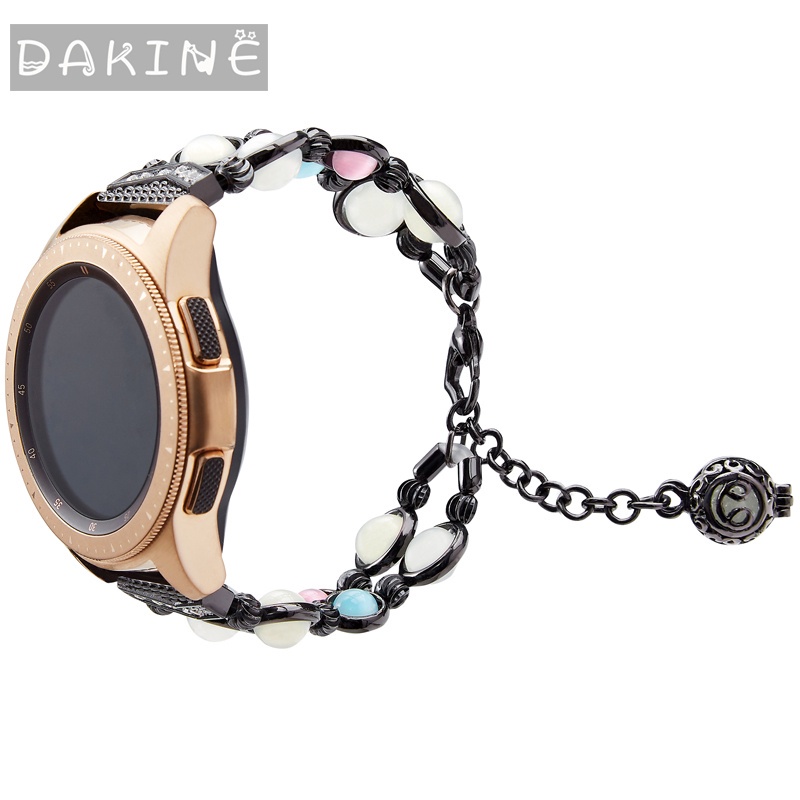 Dây đeo 20mm 22mm cho đồng hồ thông minh Samsung Galaxy Watch 3 Band 41mm/45mm/46mm/42mm/Active 2 1/S3