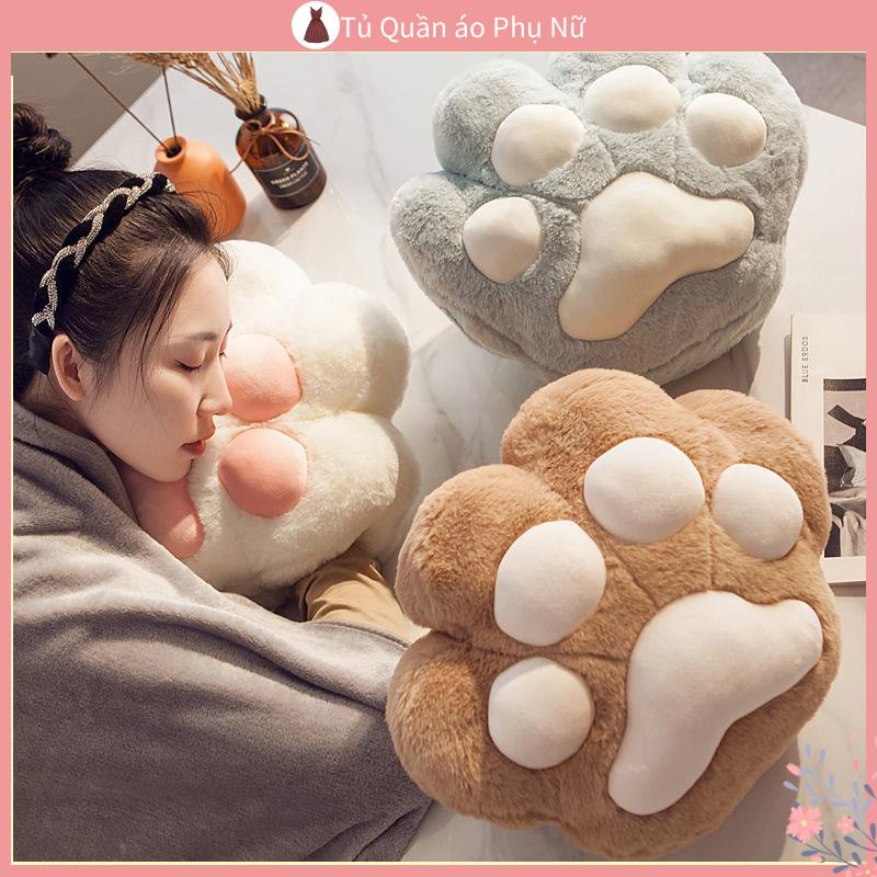 Bộ Chăn Gối Đa Năng Hình Chân Mèo Dễ Thương