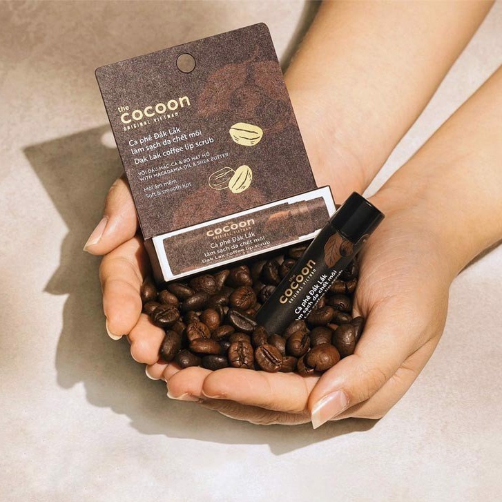 Tẩy Tế Bào Chết Môi Cocoon Dak Lak Coffee Lip Scrub 5g