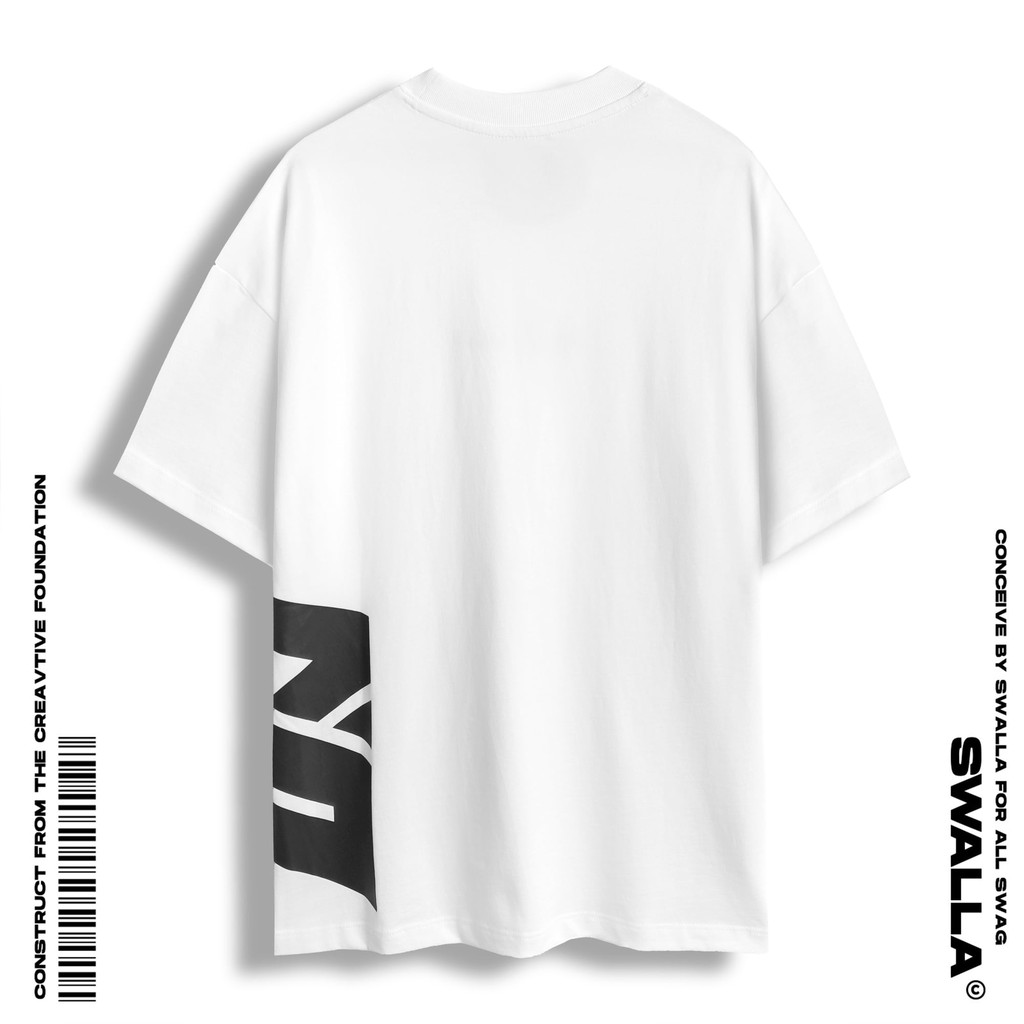 Áo thun unisex SWALLA BIG LOGO 100% PREMIUM COTTON - LOCAL BRAND chính hãng