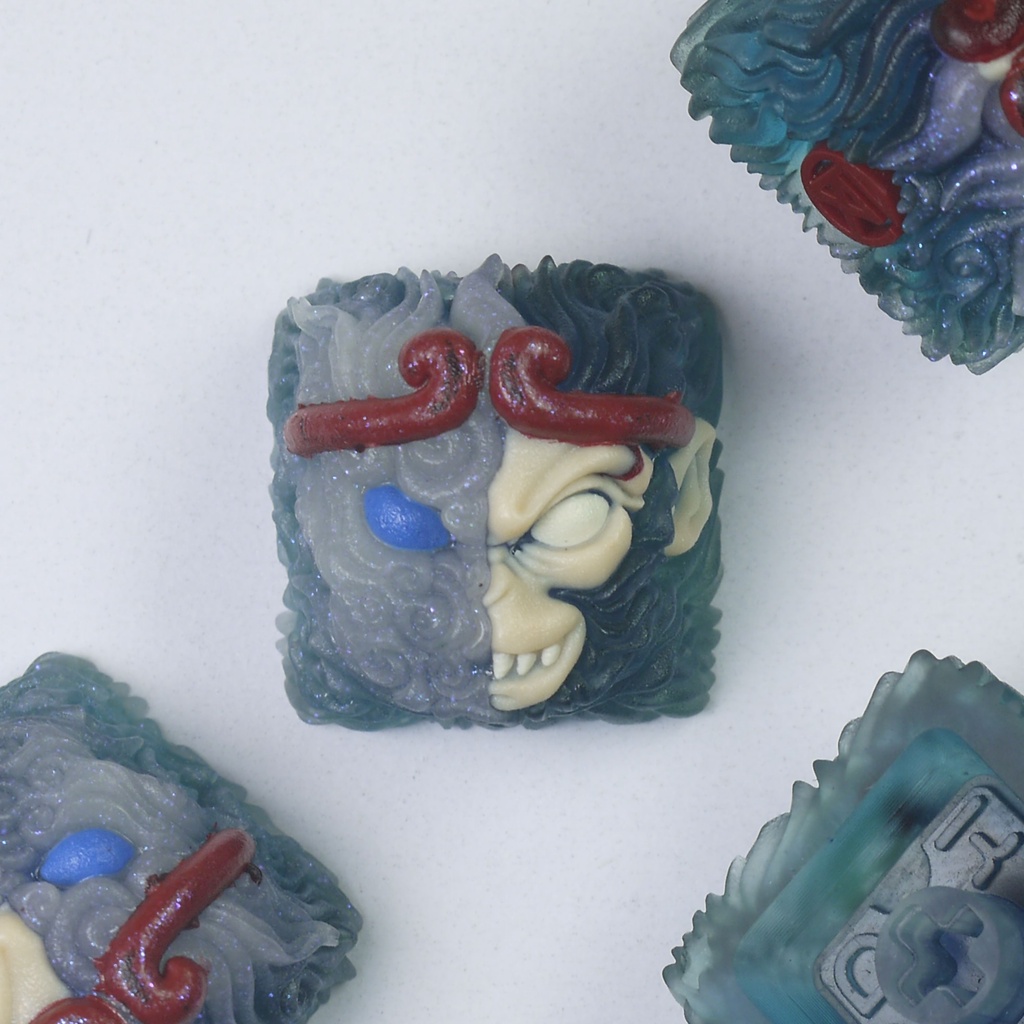 Nút bàn phím cơ Wukong Blue V2