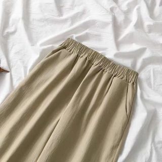 Quần baggy thô cạp chun ulzzang