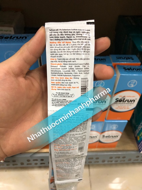Dầu Gội Chống Gàu Selsun 50ml & 100ml ( sạch gầu và hết ngứa da đầu ) | BigBuy360 - bigbuy360.vn