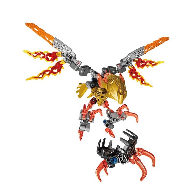 Đồ chơi lắp ráp KSZ Bionicle 612-4 Tahu & Ikir Fire Unity Set kết hợp của 609-4 và 611-1 chất liệu nhựa ABS New4all