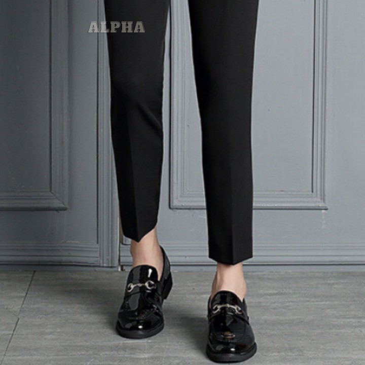 Quần tây nam hàn quốc (màu đen) ống côn dáng body, phong cách thời trang nam cao cấp | BigBuy360 - bigbuy360.vn