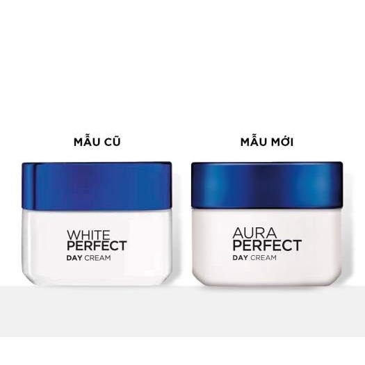 Kem Dưỡng Trắng Sáng Loreal Paris White Aura Perfect - Kem Ngày SPF17 PA++ L'oreal Paris 50ml Mẫu mới