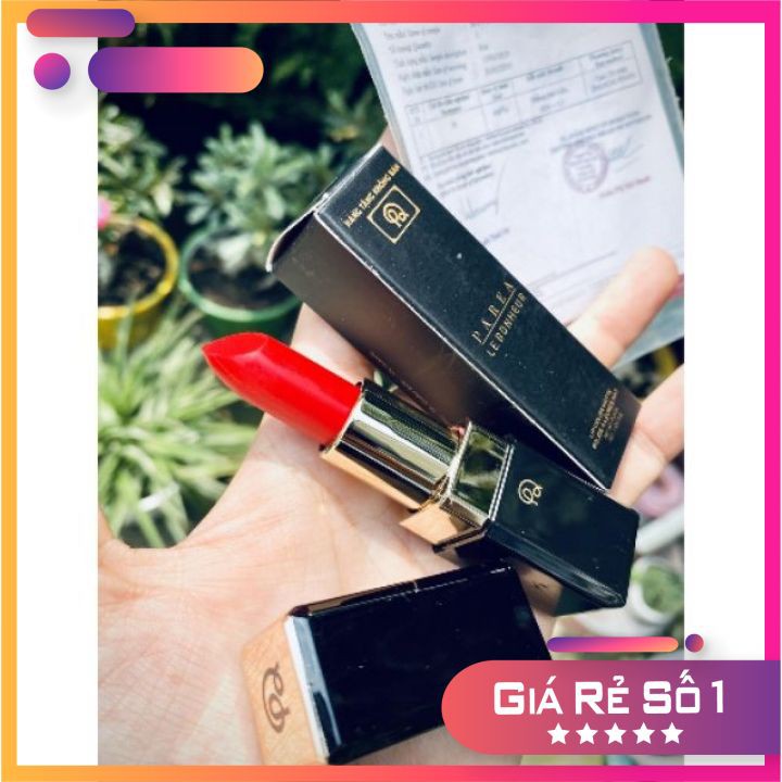 Son lì lâu trôi PAREA nội địa Trung màu đỏ cam | BigBuy360 - bigbuy360.vn