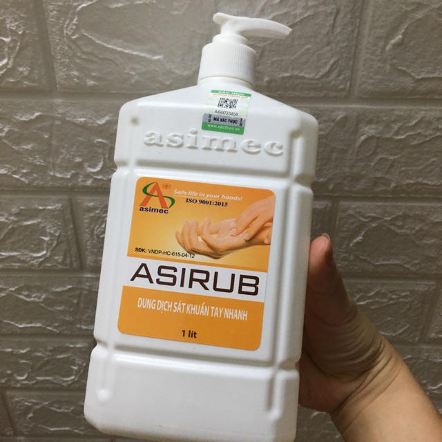 Nước rửa tay khô Asirub