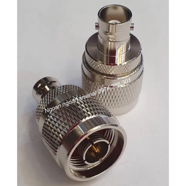 rắc cao tần chuyển đổi N đực BNC cái, N cái BNC đực và N cái BNC cái 50OHM