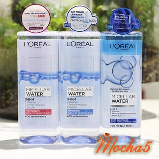 Sỉ nước tẩy trang loreal 3in1 micellar water 400ml