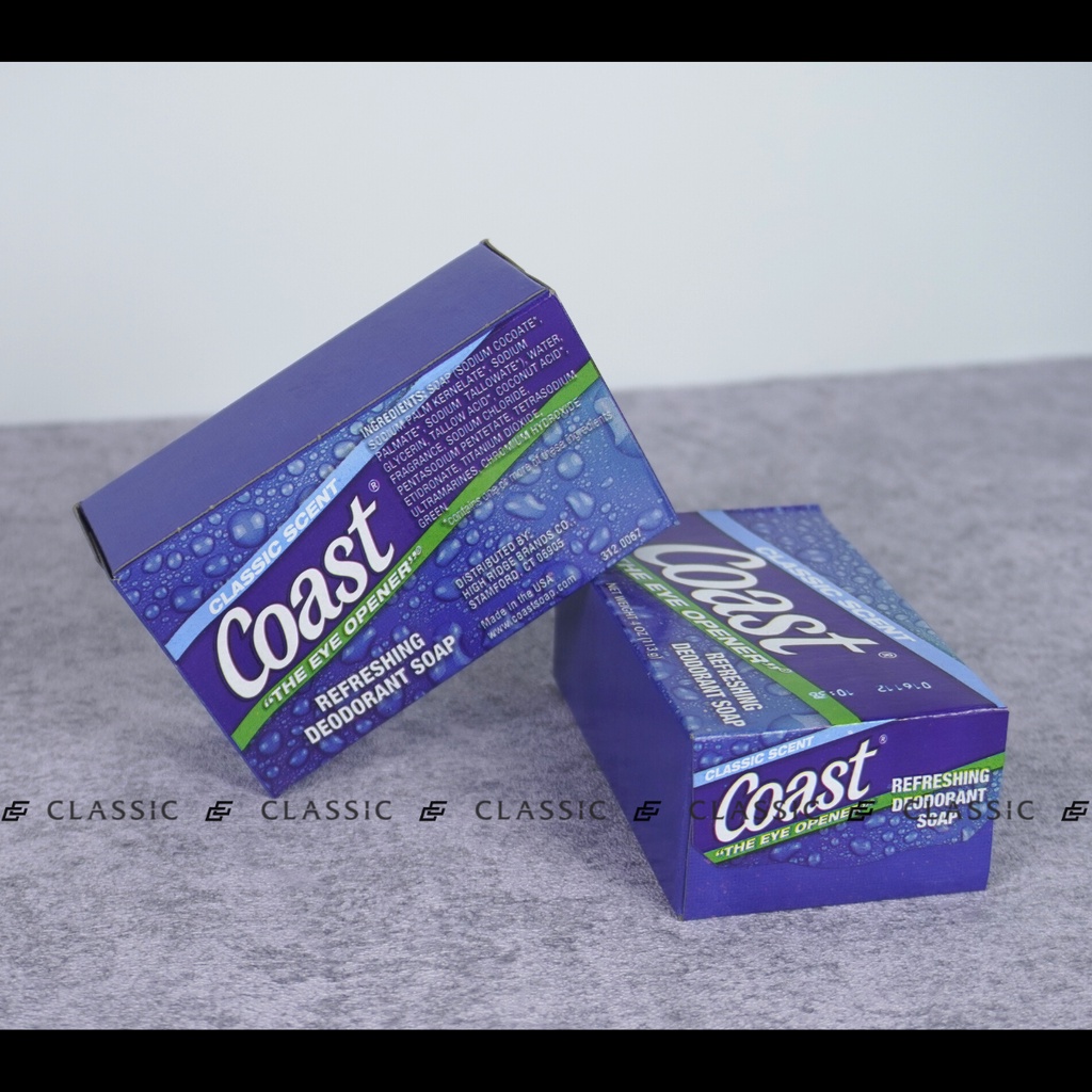 Xà Bông Cục Coast Classic Scent 113g - Hàng Nhập Khẩu USA