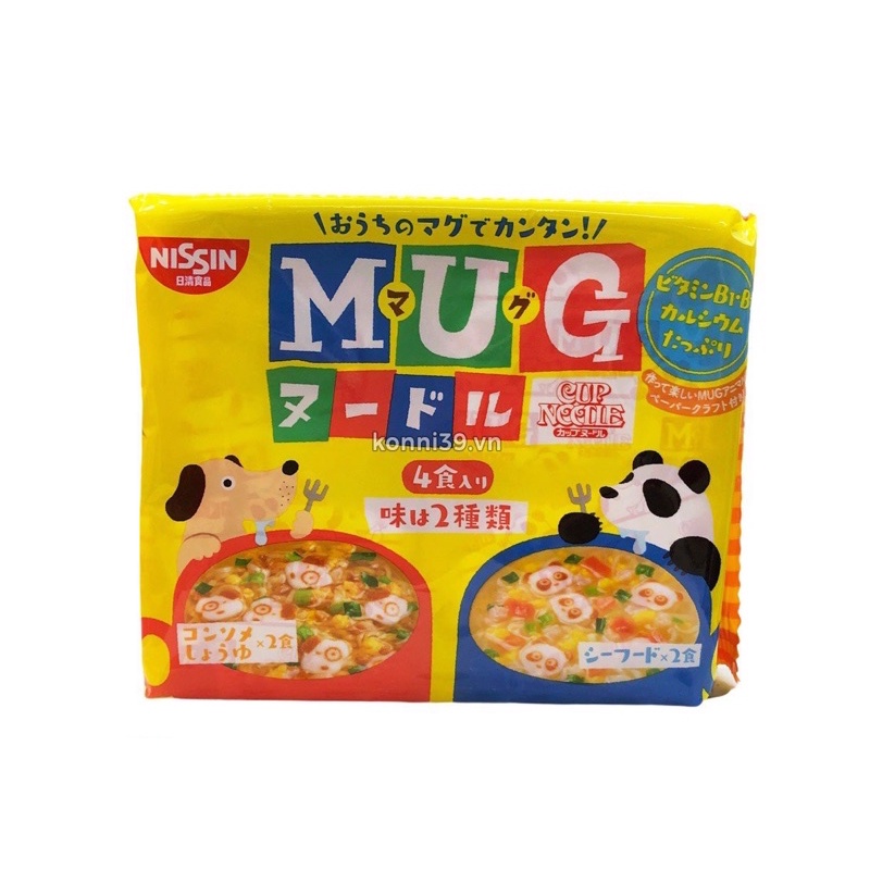 MÌ MUG NISSIN NHẬT BẢN