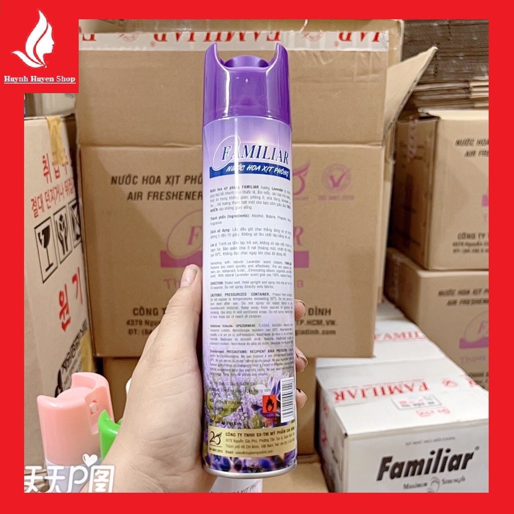 Nước hoa xịt phòng Familiar siêu thơm mát mẫu mới nhất chai 250ml