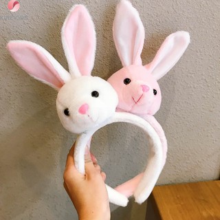 Cài tóc Trang Điểm Đầu Thỏ Siêu Cute