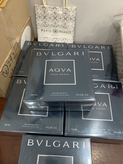 [Mã COSSALE27 giảm 80K đơn 1000K] Nước hoa bvlgari aqva pour homme 150ml full seal | BigBuy360 - bigbuy360.vn