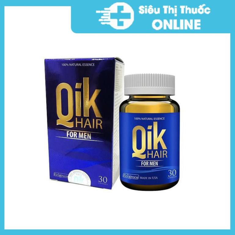 ✅(CHÍNH HÃNG CÓ TEM CHỐNG HÀNG GIẢ) Viên uống QIK HAIR QUIKHAIR QUIK HAIR QIKHAIR Qik | Thế Giới Skin Care