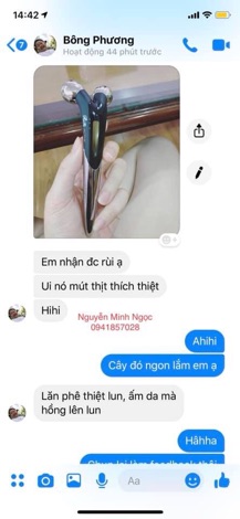 Cây massage trẻ hoá làn da Refa active digit