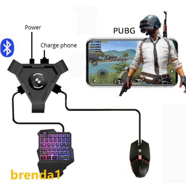 PUBG Bộ Điều Hợp Bàn Phím Và Chuột Chơi Game Trên Điện Thoại Android