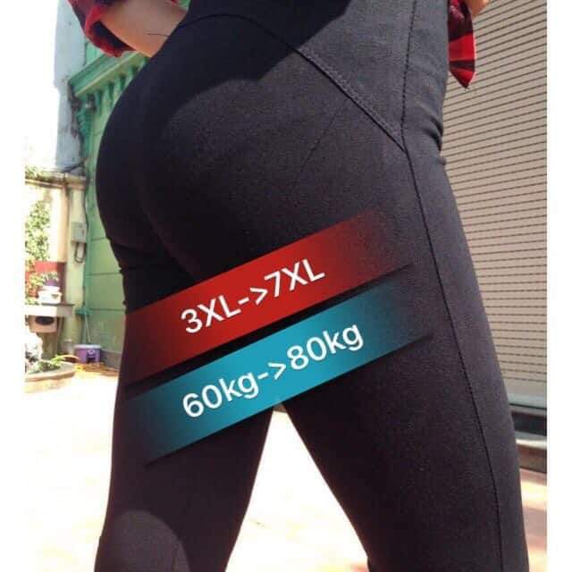 QUẦN LEGGING NÂNG MÔNG CAO CẤP từ 44-80kg