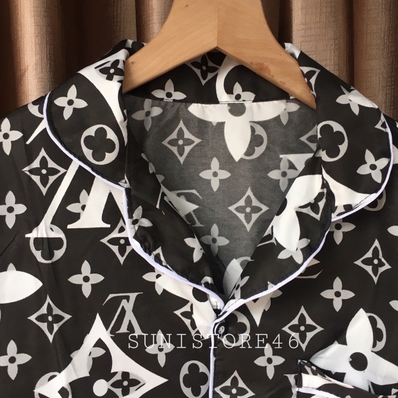 Bộ DD Đồ Ngủ Dài Tay Chất Kate Bộ Pijama Dài Tay Phù Hợp Cả Nam Và Nữ Siêu Hot FD