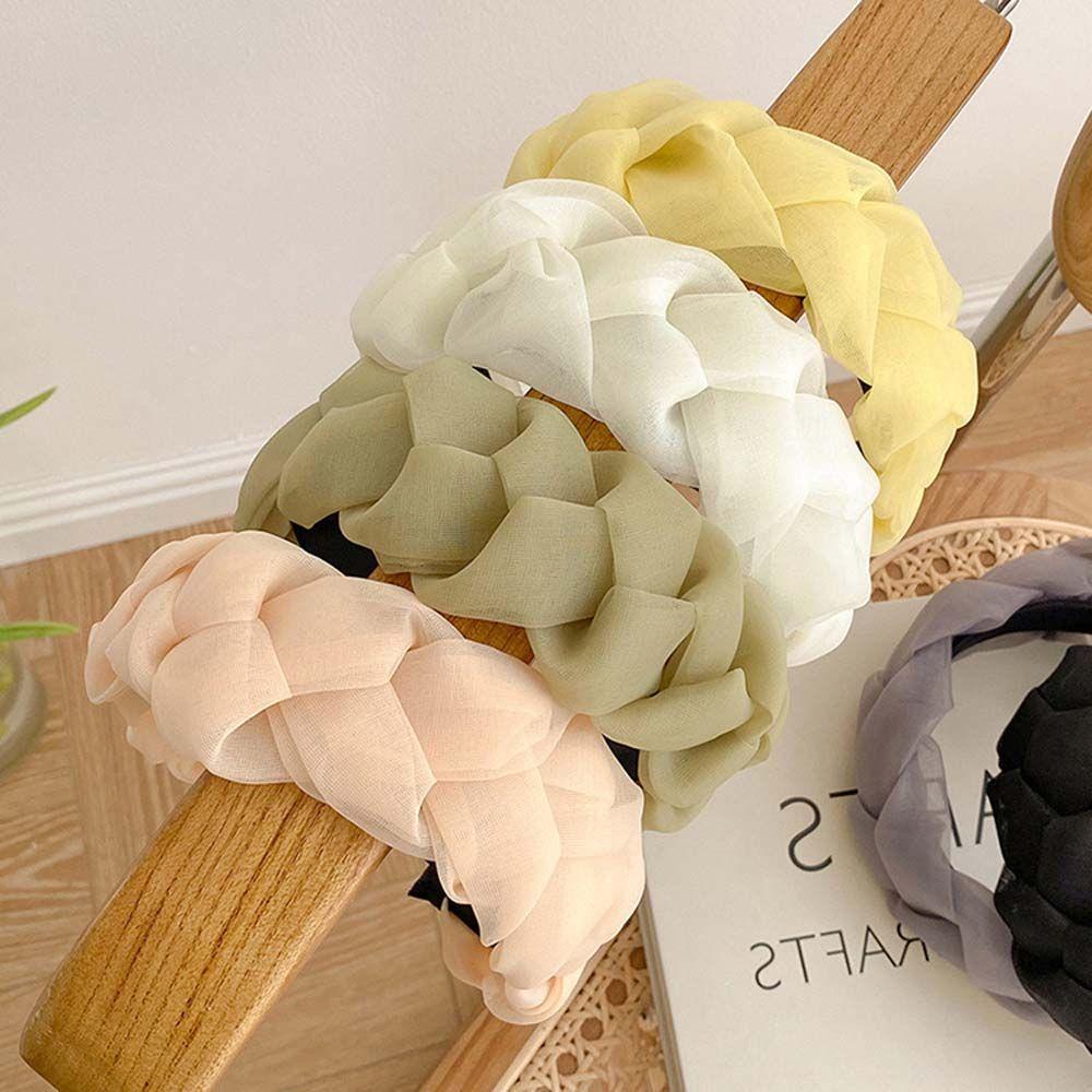 NICKOLAS Băng Đô Vải Lưới Cài Tóc Phong Cách Thanh Lịch Dành Cho Nữ