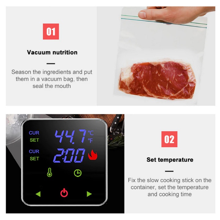 Máy Rã Đông Thịt Nhanh SOUS VIDE - Home and Garden