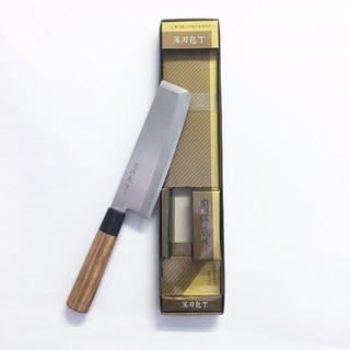 Dao thái cán gỗ Nhật Bản 17cm Dao-8