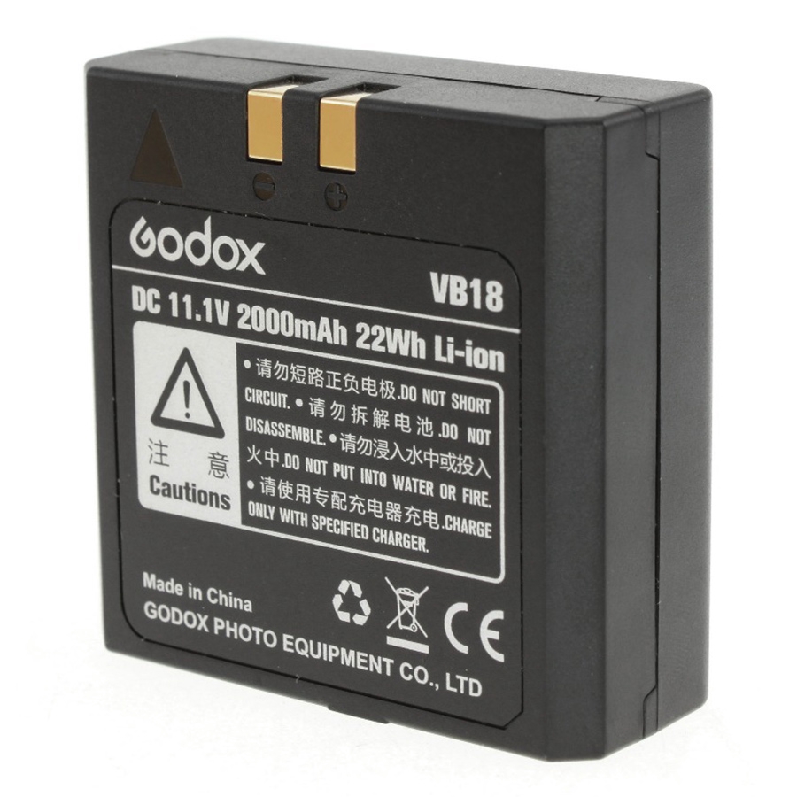 Pin Li-Ion Battery Godox VB18 For Godox V850 V860 Series - Hàng Nhập Khẩu