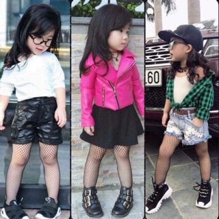 Quần tất lưới cho bé gái 10-25kg