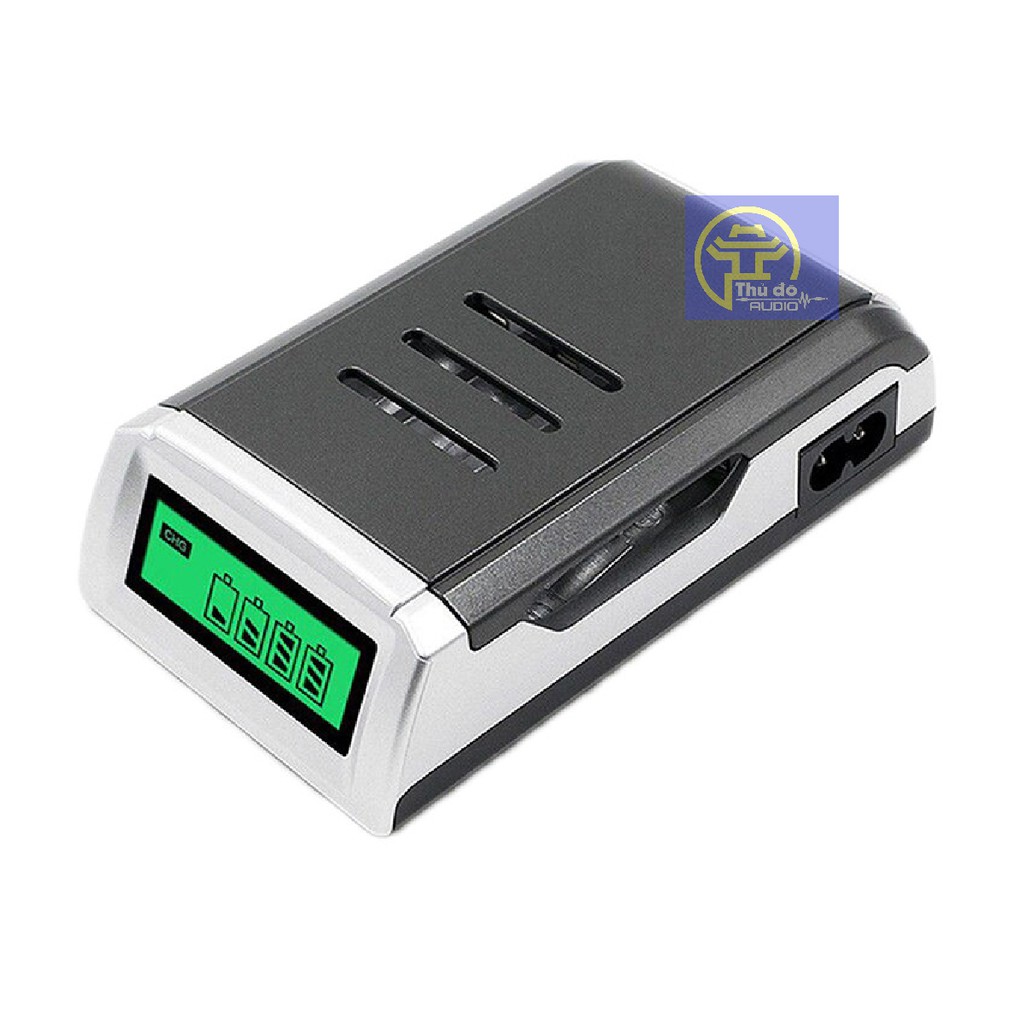 Bộ sạc pin Tự ngắt khi đầy Sạc pin C905W AA/AAA màn hình LCD chính hãng Palo